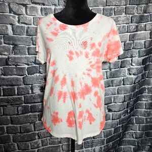 Tie Dye Scoop Neck Tee